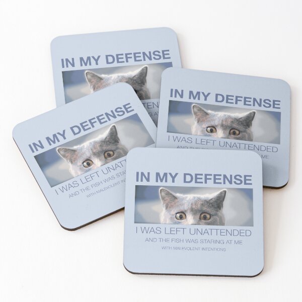 Item preview, In my defense designed and sold by Blacklinesw9.