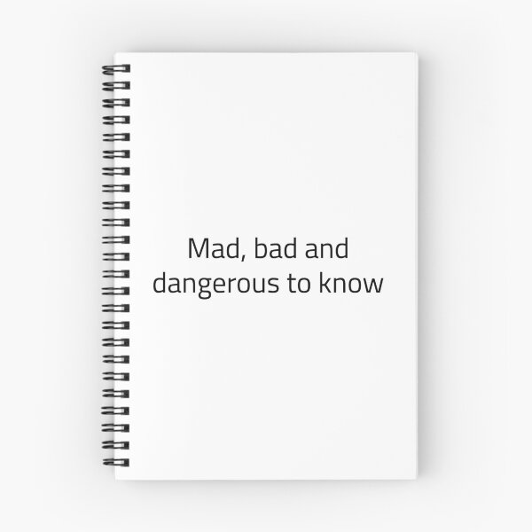 Item preview, Mad, bad and dangerous to know - Lady Caroline Lamb and Lord George Byron designed and sold by BRAZILCOOLSHIRT.