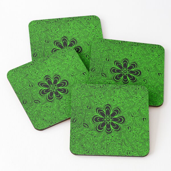 Item preview, Atom Flower (Matrix) designed and sold by Astrid Manuel.