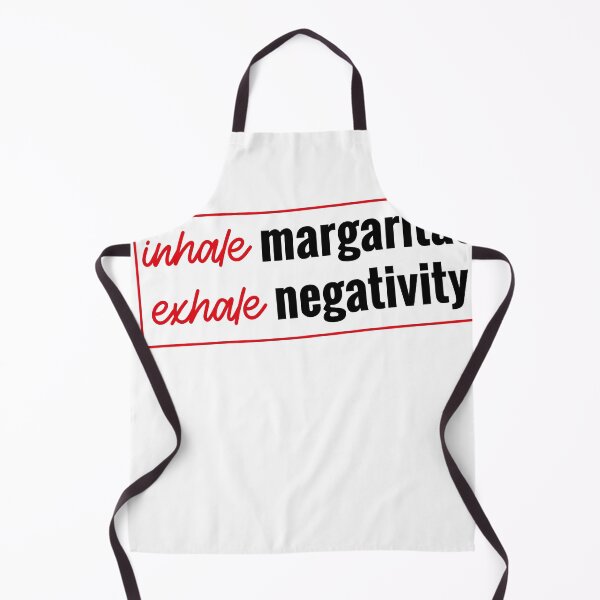 Item preview, Beautiful design for "inhale margaritas exhale negativity" designed and sold by TrendsDesign ⭐⭐⭐⭐⭐.