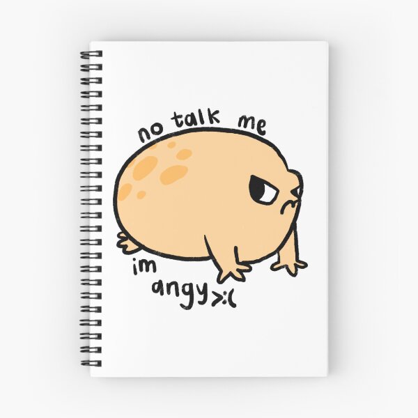 Item preview, no talk me i’m angry frog  designed and sold by saacstix.