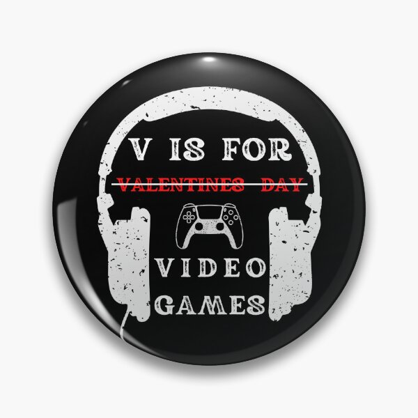 Item preview,  Gaming Slogans - V Is For Video Games  designed and sold by ImagesDesigns.