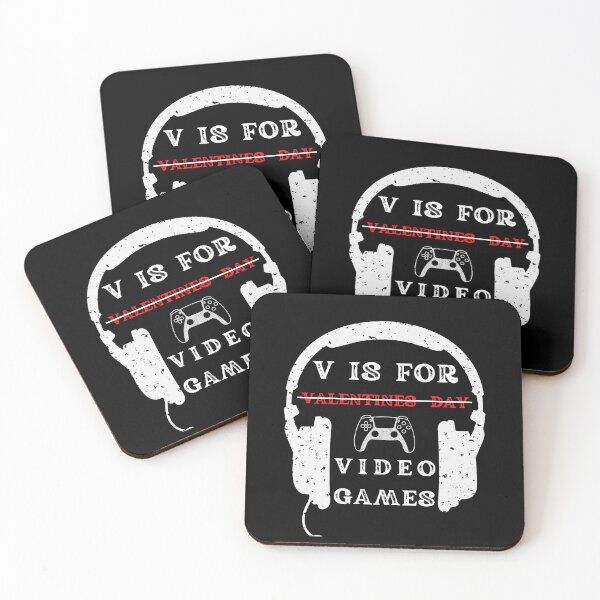 Item preview,  Gaming Slogans - V Is For Video Games  designed and sold by ImagesDesigns.
