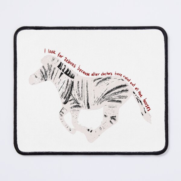 Item preview, House MD zebra designed and sold by Hanasroad.