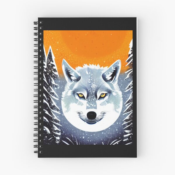 Item preview, Mystic Wolf in Winter Landscape designed and sold by 3TFashion.