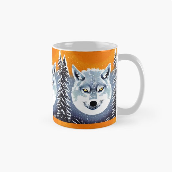 Item preview, Mystic Wolf in Winter Landscape designed and sold by 3TFashion.