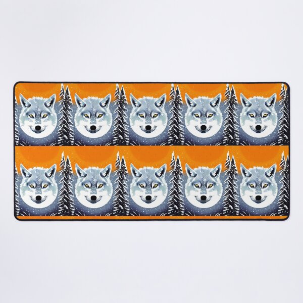 Item preview, Mystic Wolf in Winter Landscape designed and sold by 3TFashion.