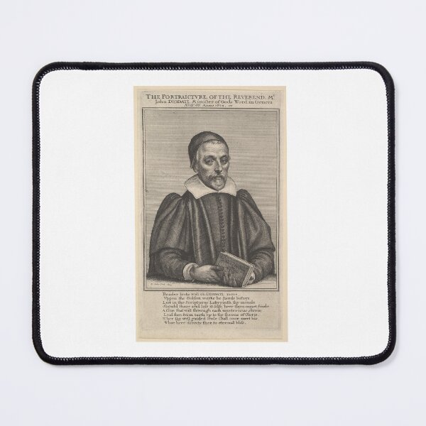 Item preview, Portrait of John Diodati 1643 Wenceslaus Hollar designed and sold by EnR-designs.