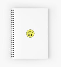 Fake Happy Spiral Notebook