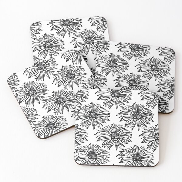 Item preview, African daisy flower pattern designed and sold by gramizzia.