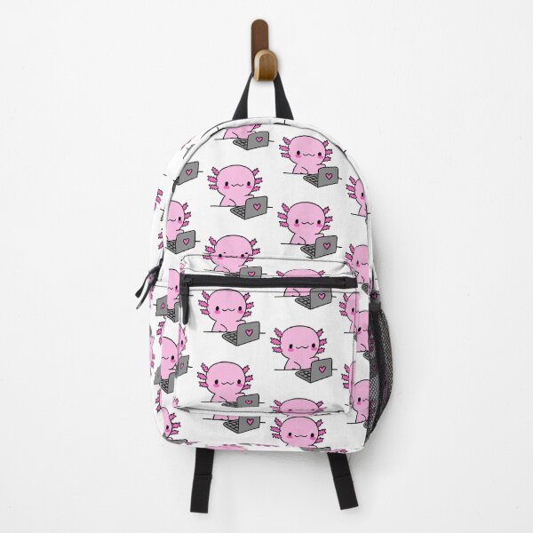 Item preview, axolotl laptop designed and sold by saacstix.
