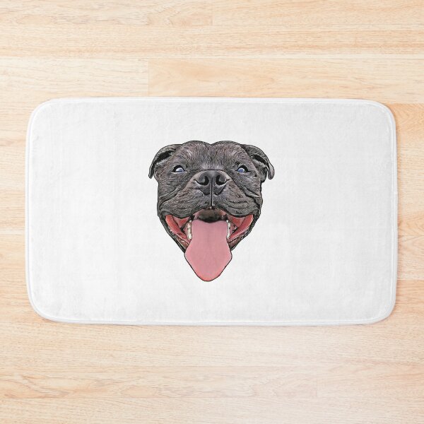 Item preview, Staffordshire Bull Terrier Watercolor designed and sold by AikasHeaven.