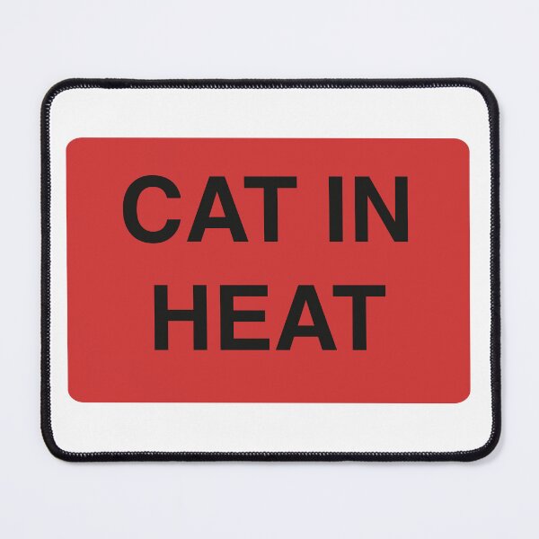 Item preview, cat in heat designed and sold by contemporary uwu museum.