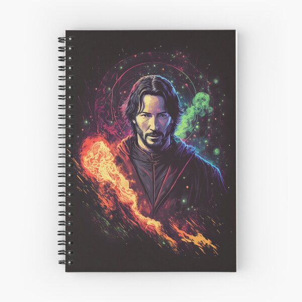 Aperçu de l'œuvre magicien Keanu Reeves créée et vendue par ArtShanth.