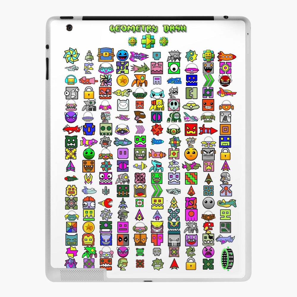 Geometry Dash iPad Case & Skin for Sale by mylenerass