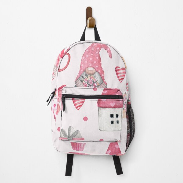 Item preview, Cute Watercolor Valentine's Day Gnomes with Hearts designed and sold by silviaol.