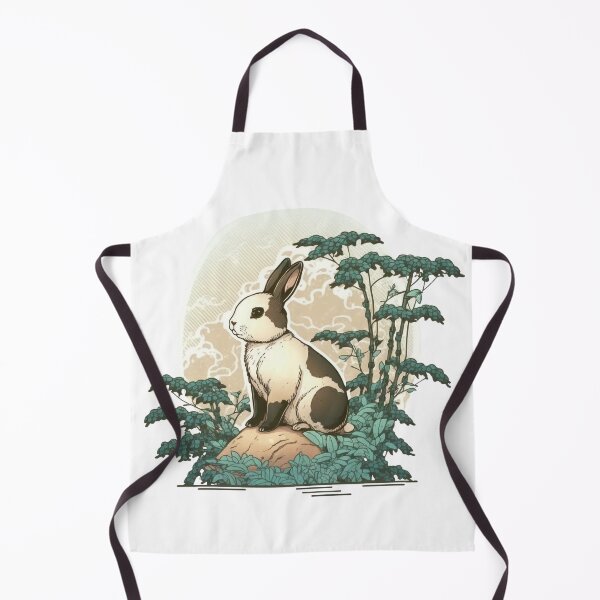 Artikelvorschau, Ukiyoe-Stil-Kaninchen-japanische Mond-Häschen-Illustration entworfen und verkauft von peachycrossing.