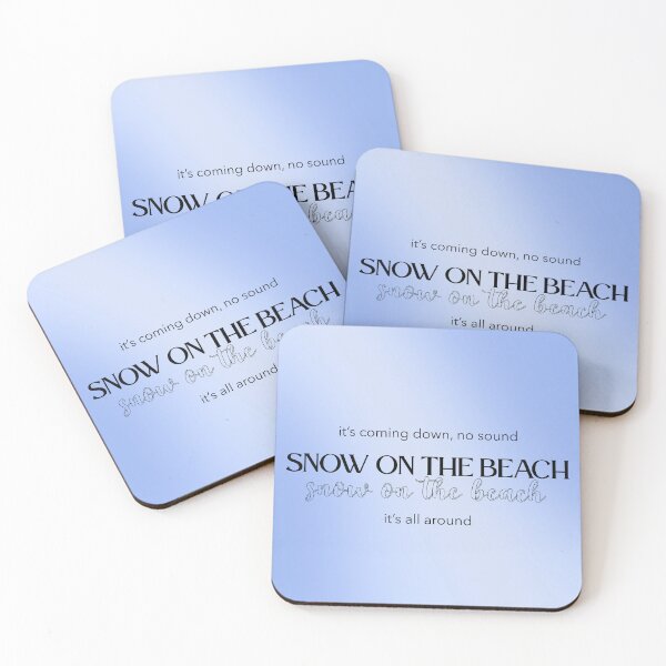 Item preview, Snow On The Beach designed and sold by lunarrcreations.