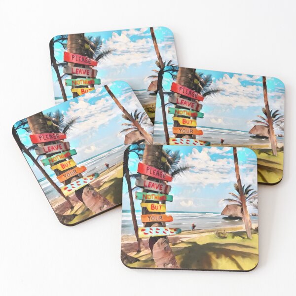 Item preview, Leave Nothing But Your Footprints designed and sold by Nicholas  Ward.