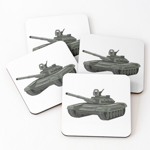 Item preview, Tank cartoon illustration designed and sold by Misscartoon.