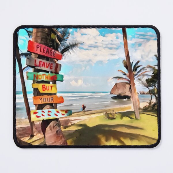 Item preview, Leave Nothing But Your Footprints designed and sold by Nicholas Ward.