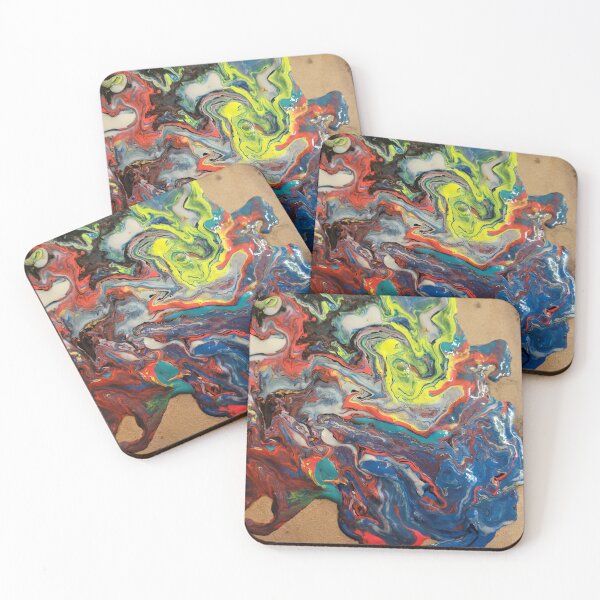 Item preview, Tie die pour paint art design designed and sold by Me-Joe-Mamma.