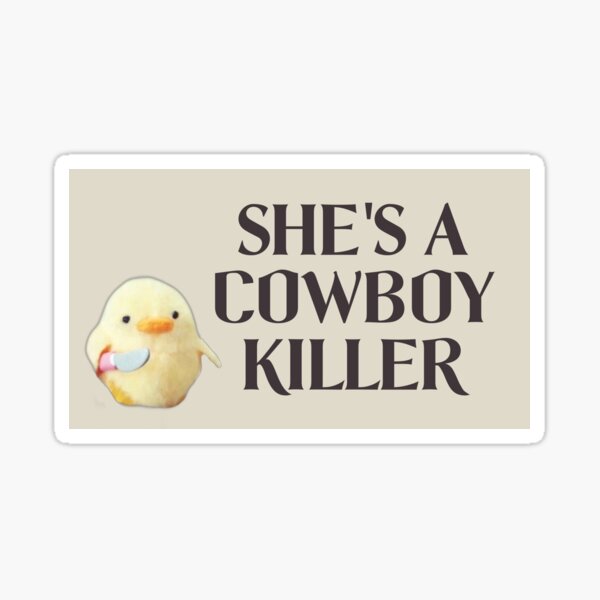 Cowboy Killer - Chicken Sticker