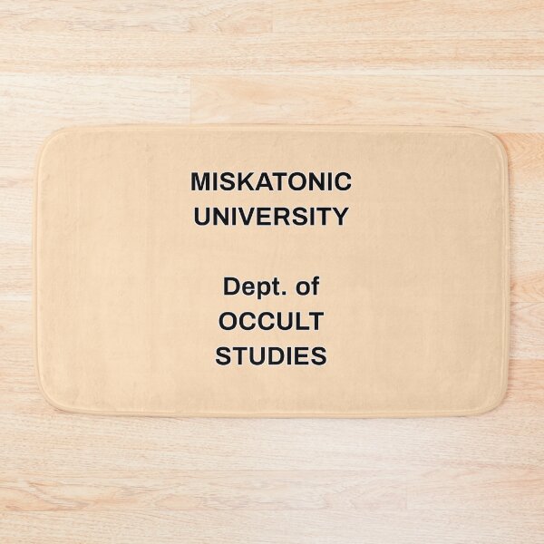 Item preview, Miskatonic University, Department of Occult Studies (2) designed and sold by thalasson.