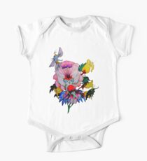 Flower Fly One Piece - Short Sleeve