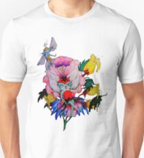 Flower Fly Unisex T-Shirt