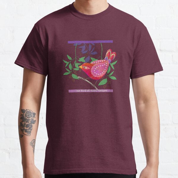 Bird of Good Fortune Mosiac Classic T-Shirt