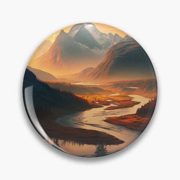Item preview, Beautiful mountain with sunset designed and sold by Damian Sobczyk.