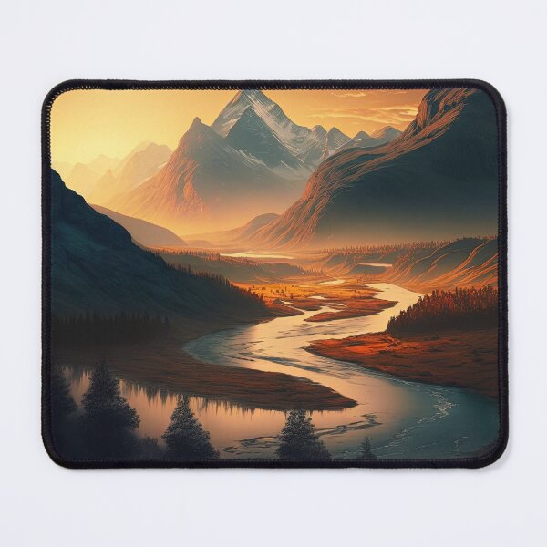 Item preview, Beautiful mountain with sunset designed and sold by Damian Sobczyk.