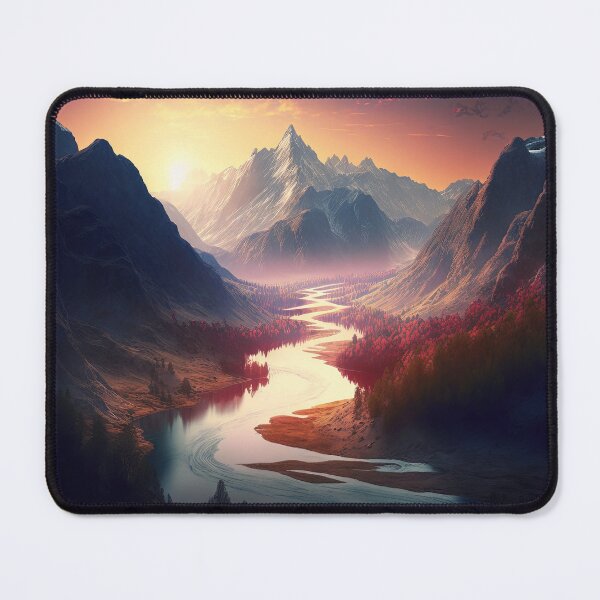 Item preview, Beautiful mountain with sunset designed and sold by Damian Sobczyk.