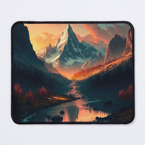 Item preview, Beautiful mountain with sunset designed and sold by Damian Sobczyk.