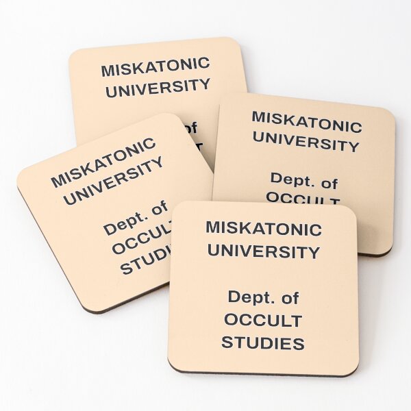 Item preview, Miskatonic University, Department of Occult Studies (2) designed and sold by thalasson.