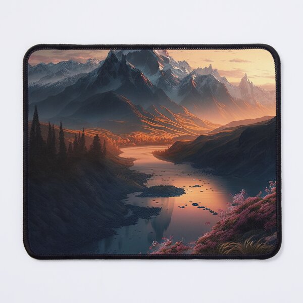 Item preview, Beautiful mountain with sunset designed and sold by Damian Sobczyk.