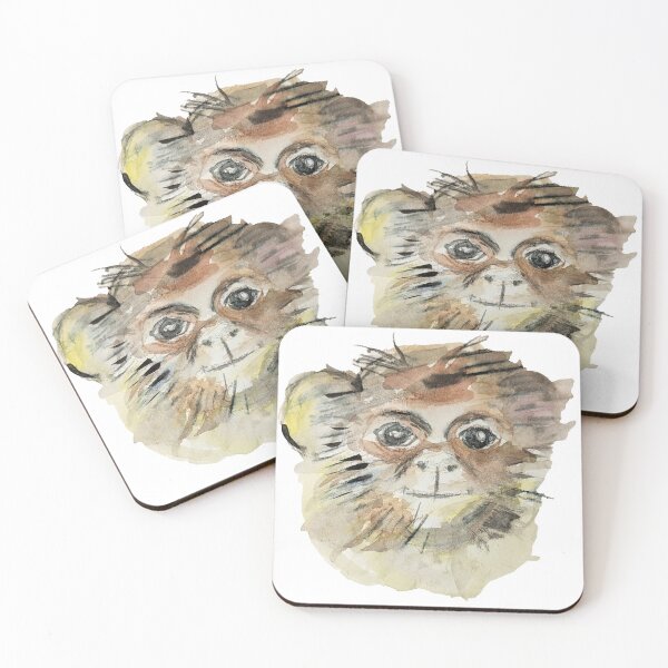 Item preview, Monkey Wild face designed and sold by Cessy Kaplan.