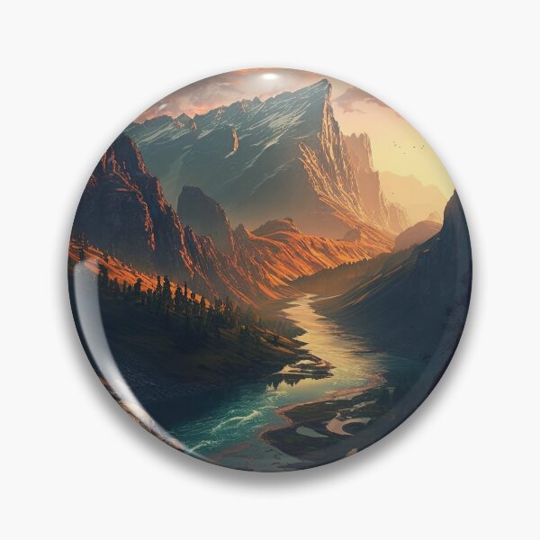 Item preview, Beautiful mountain with sunset designed and sold by Damian Sobczyk.
