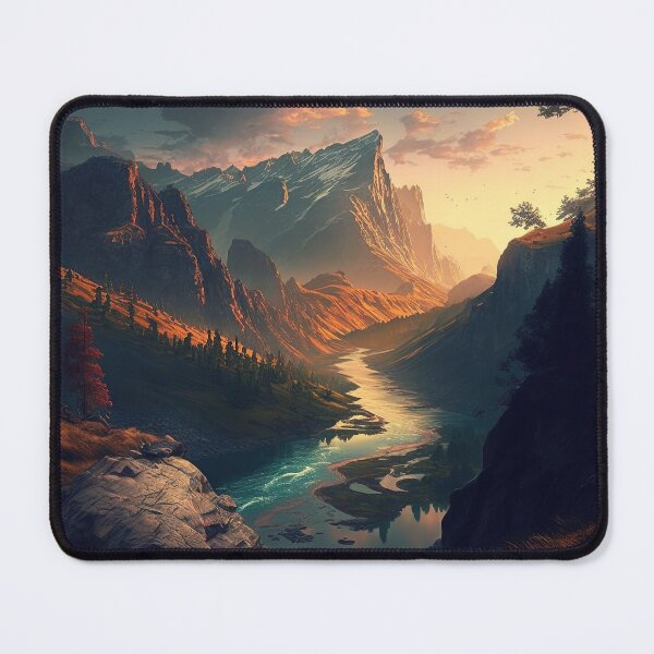 Item preview, Beautiful mountain with sunset designed and sold by Damian Sobczyk.