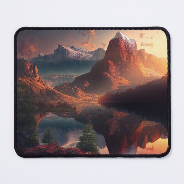 Item preview, Beautiful mountain with sunset designed and sold by Damian Sobczyk.