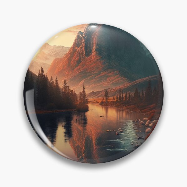 Item preview, Beautiful mountain with sunset designed and sold by Damian Sobczyk.