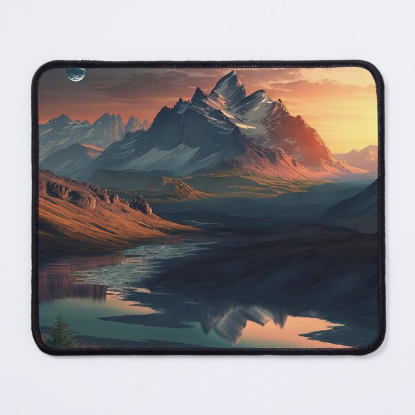 Item preview, Beautiful mountain with sunset designed and sold by Damian Sobczyk.