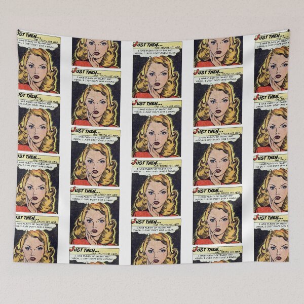 Item preview, Just Then... The Truth Hit Her! Snarky Office Worker designed and sold by SSustainable.