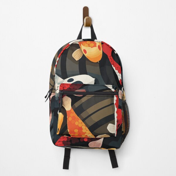 Item preview, Bold Japanese Koi Fish Ripple Pattern Design designed and sold by Thread Bubbler.