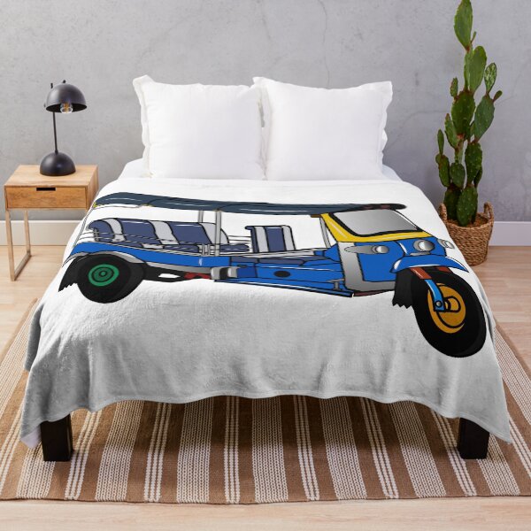 Item preview, Tuk tuk cartoon illustration designed and sold by Misscartoon.