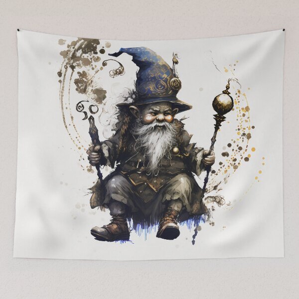 Item preview, Gnome Magician designed and sold by TheDigitalAnvil.