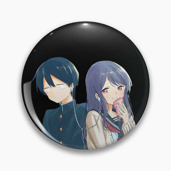 Item preview, Kubo san wa Mob wo Yurusanai  Stickers  designed and sold by youssef-ezz.
