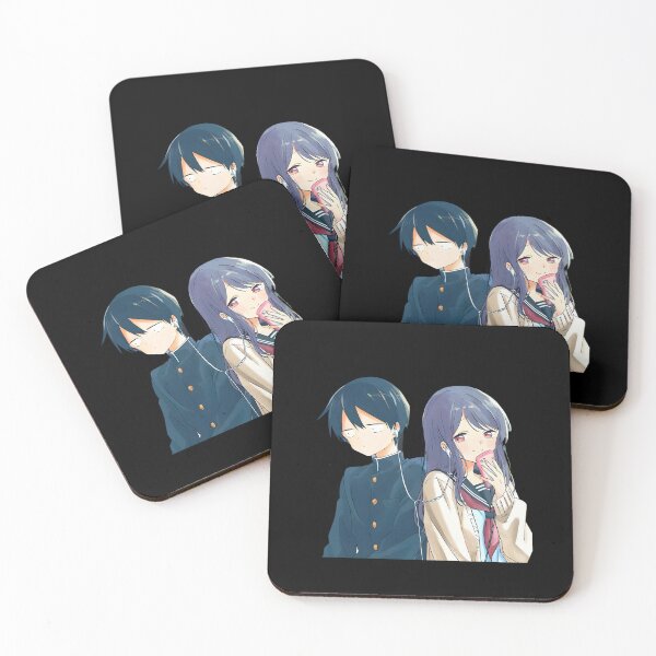 Item preview, Kubo san wa Mob wo Yurusanai  Stickers  designed and sold by youssef-ezz.