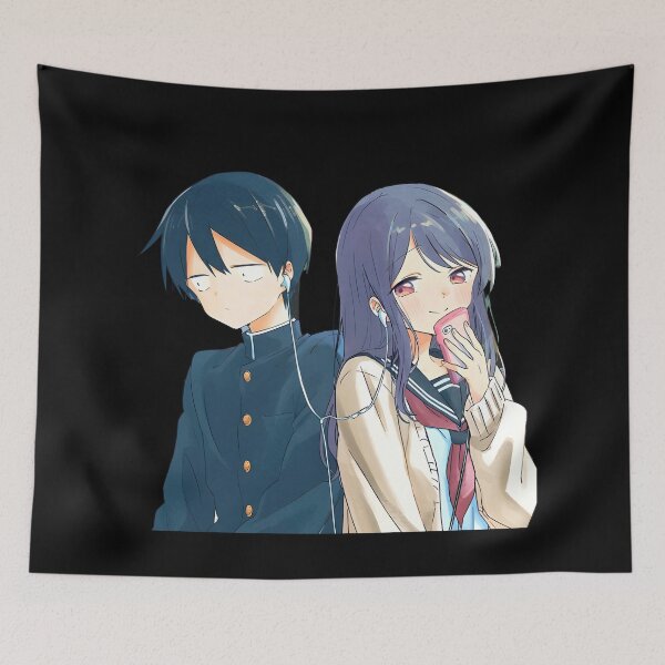 Item preview, Kubo san wa Mob wo Yurusanai  Stickers  designed and sold by youssef-ezz.